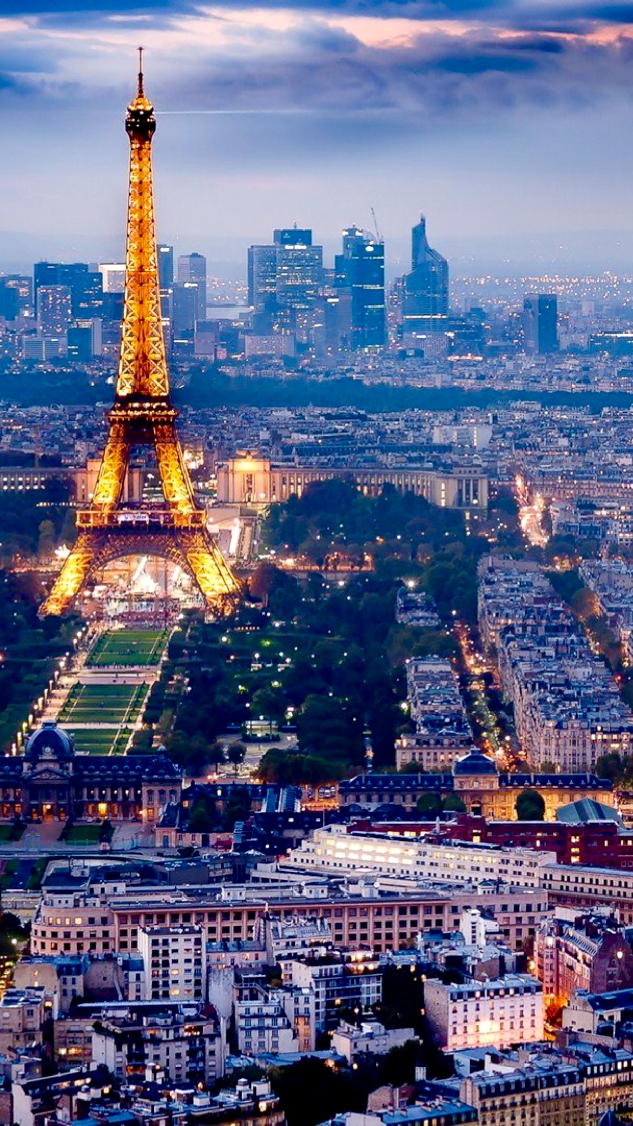 City Paris Wallpaper For iPhone X