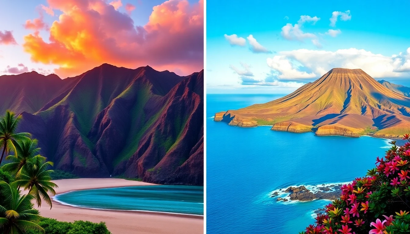 Hawaii Dual Screen Wallpaper