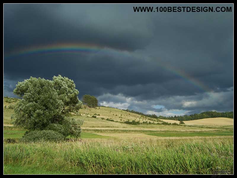 Top Nice Nature Desktop Wallpaper And Background Rainbow By