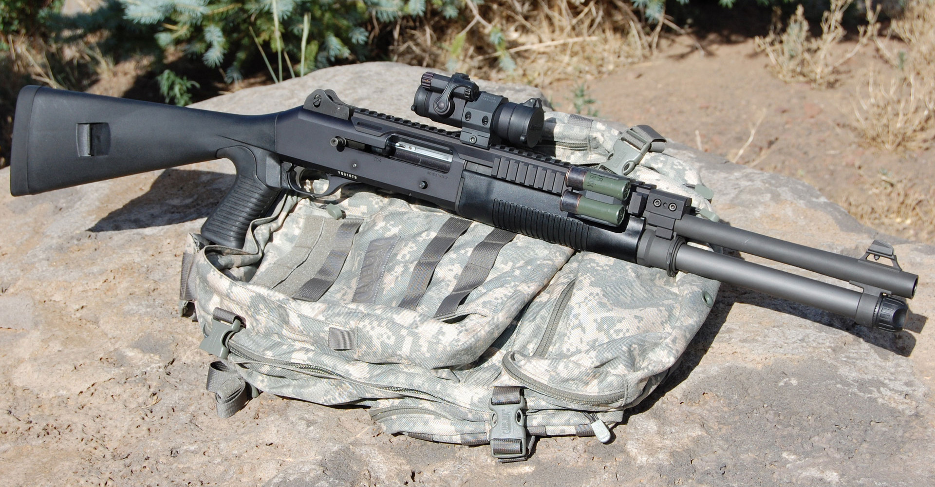 Benelli M Super90 Weapon Gun Military Shotgun T Wallpaper Background