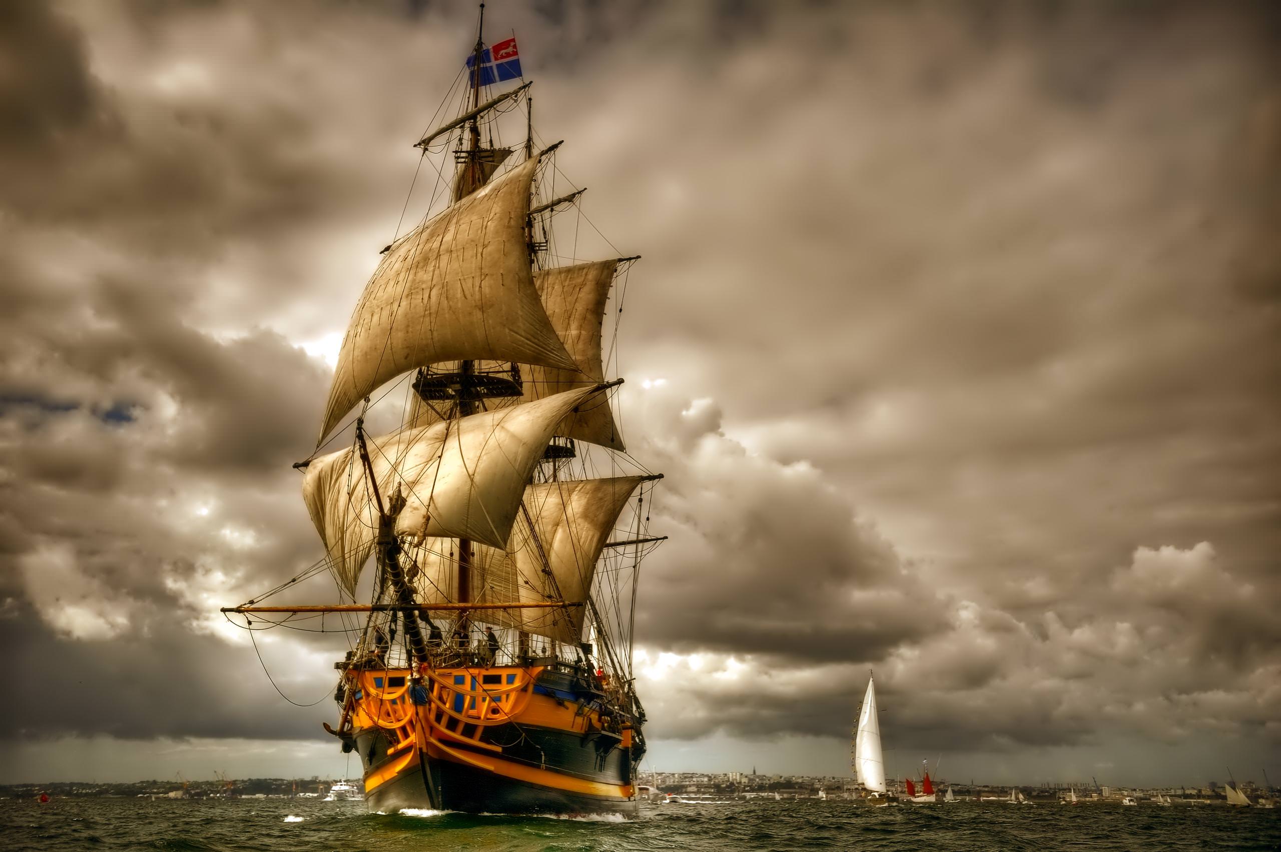 Sailing Wallpaper In Psd