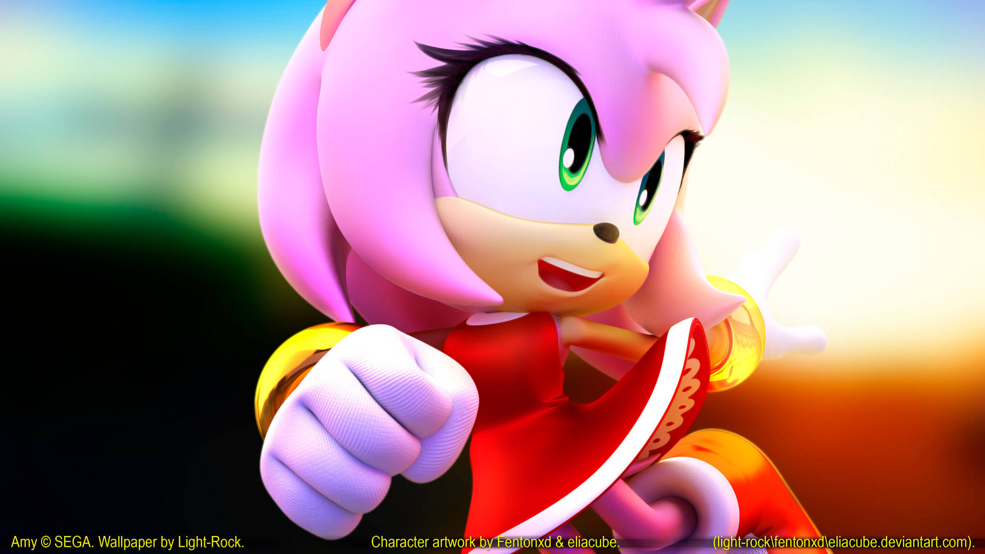 Amy Rose Wallpaper