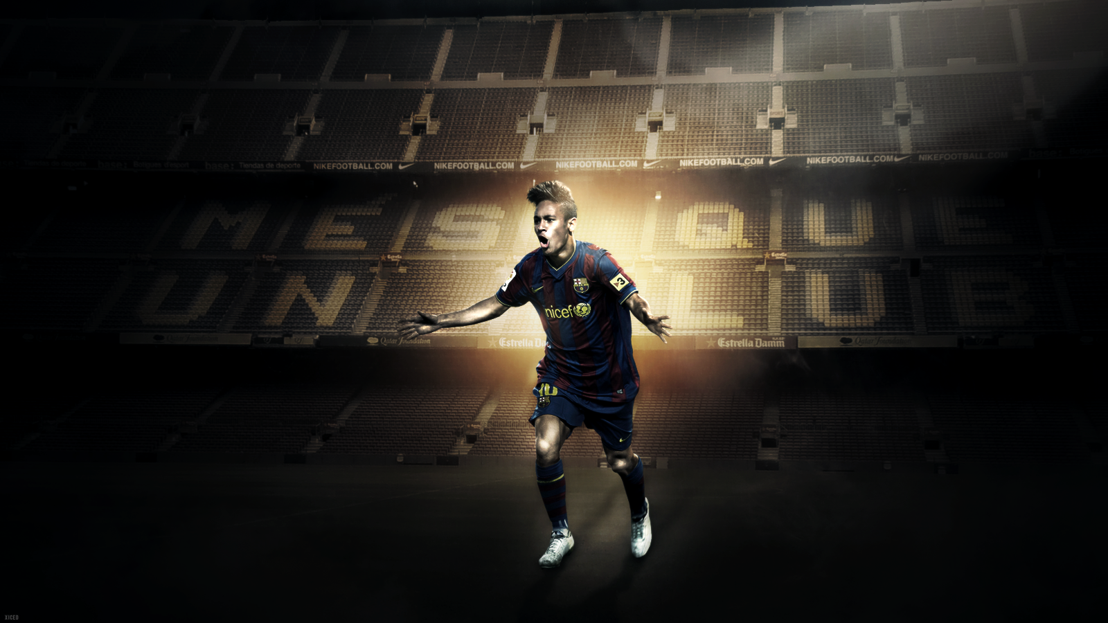 Fc Barcelona Neymar Wallpaper Background HD For