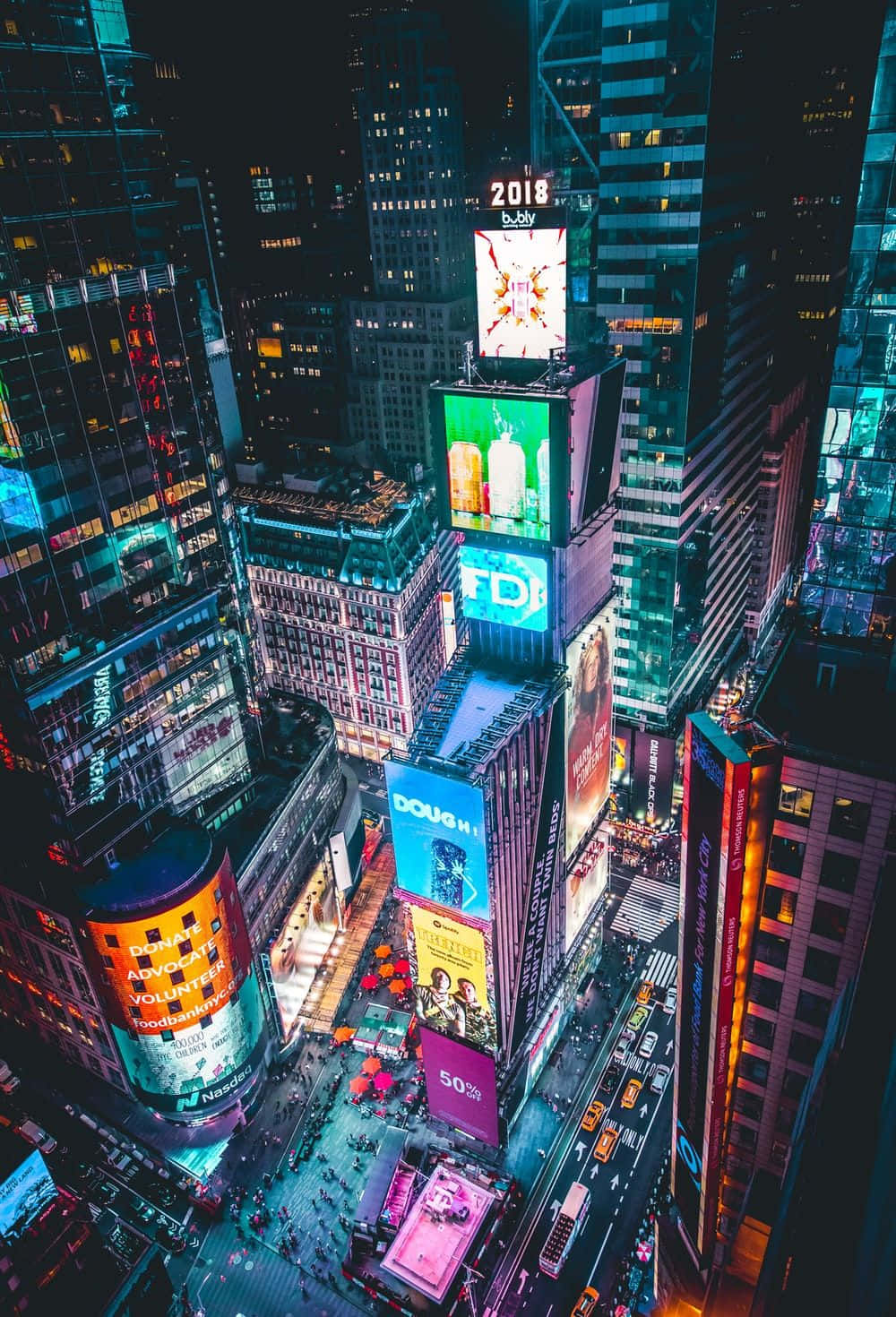 New York iPhone X Wallpaper