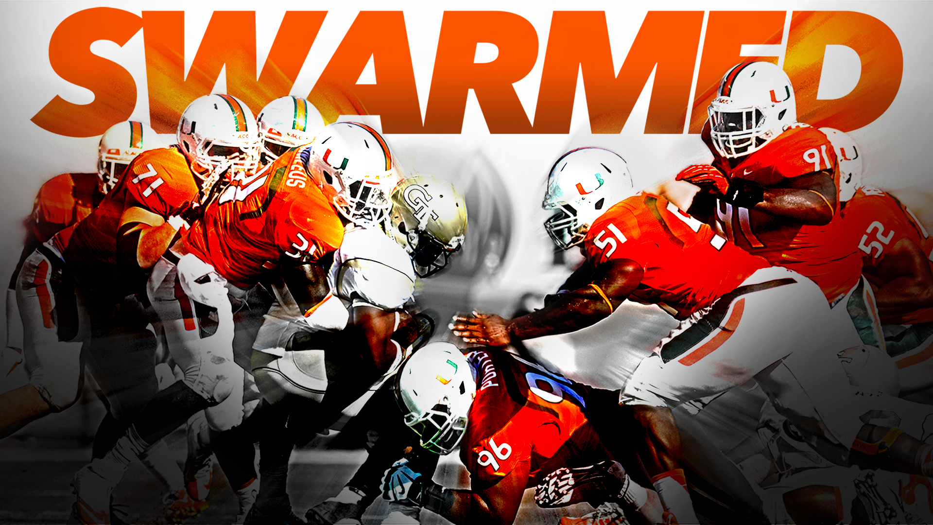 HD Wallpaper University Of Miami Hurricanes Football X