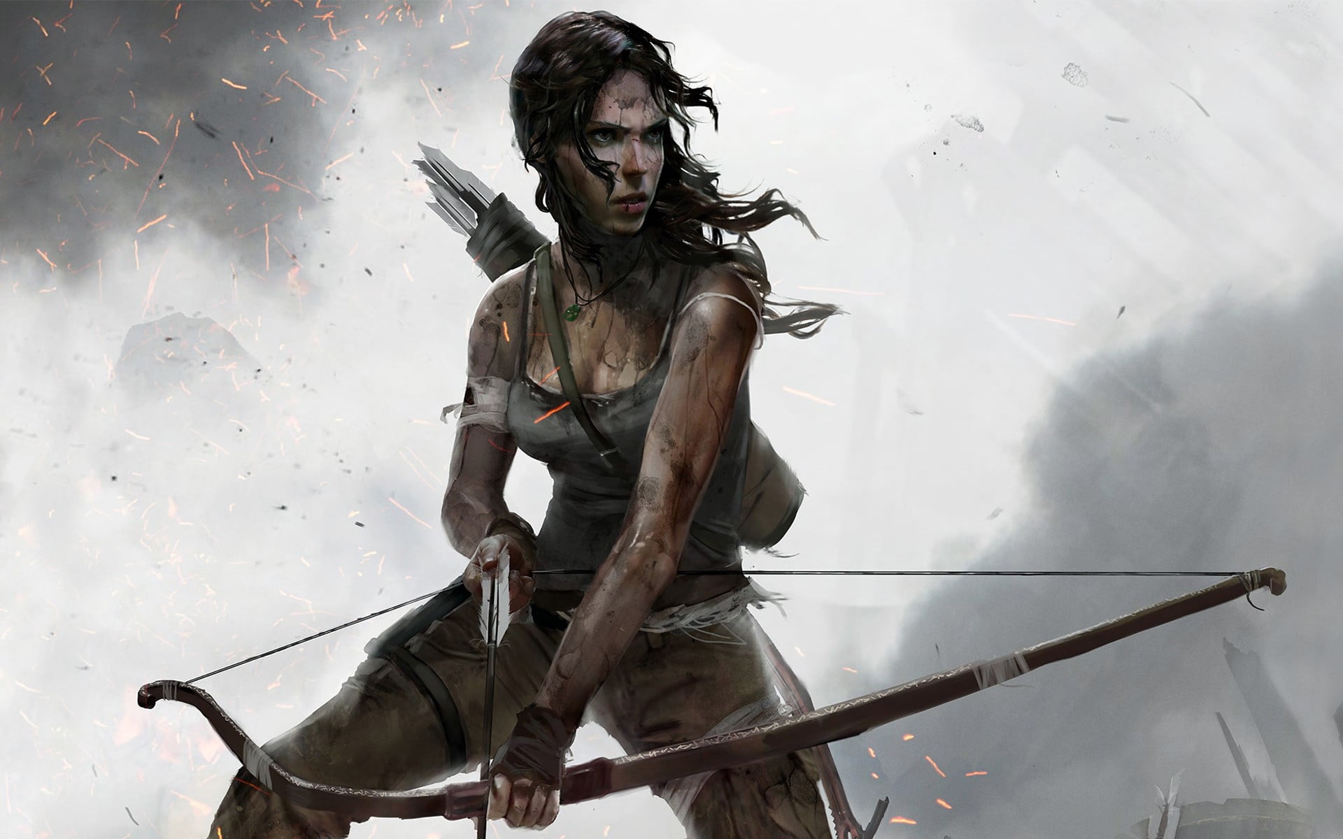 Lara Croft Tomb Raider Wallpaper Video Games