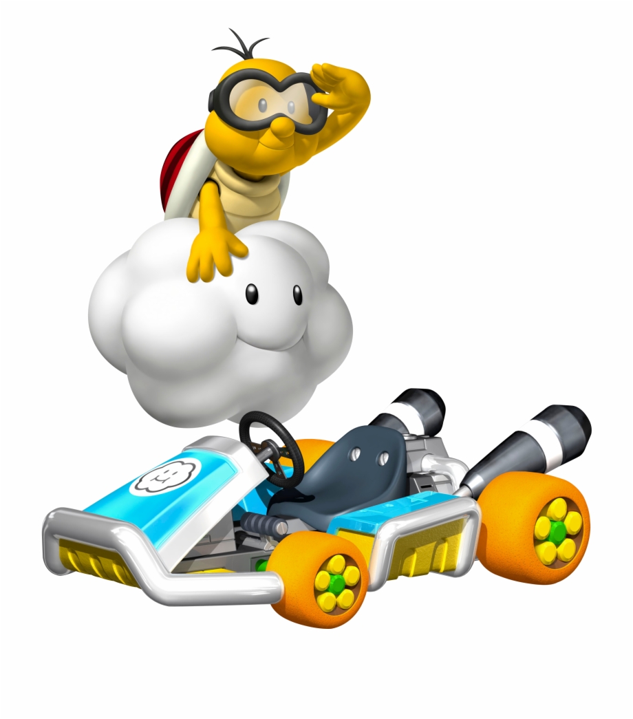 Mario Kart Lakitu Png Image Clipart