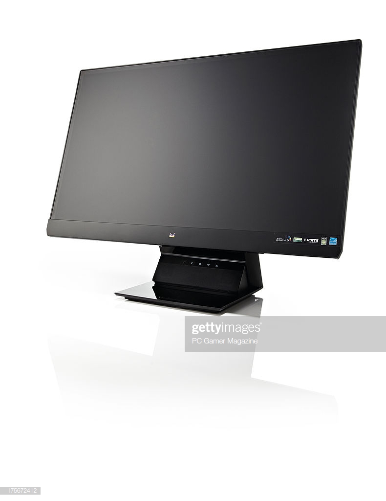 A Sonic Vx2370smh Led Pc Monitor Photographed On White