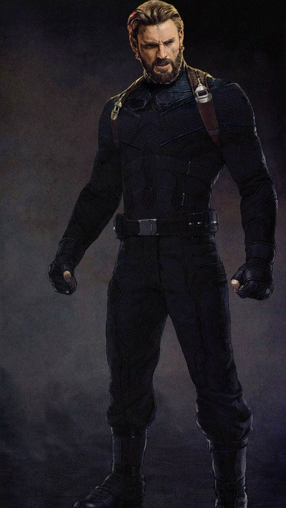 Avengers Infinity War Captain America iPhone Wallpaper