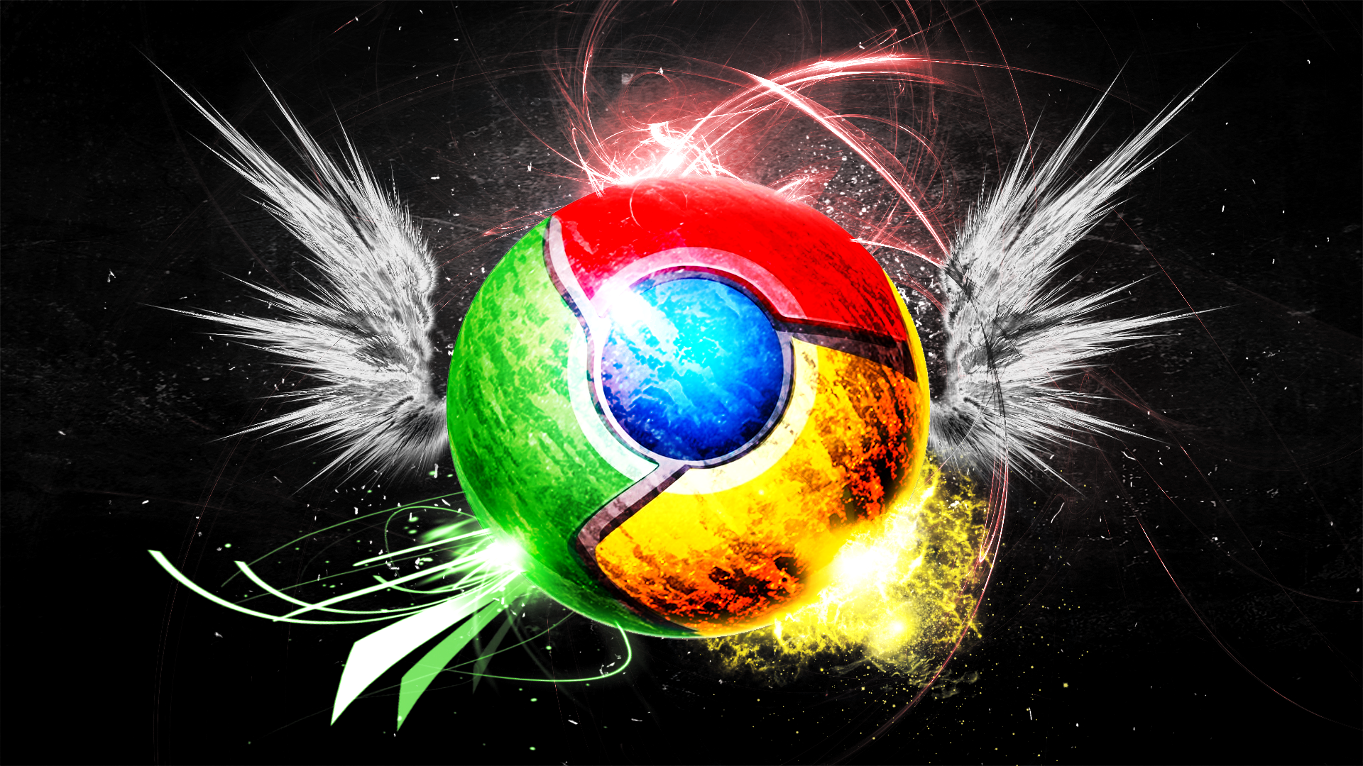 Google Chrome Logo Wallpaper HD