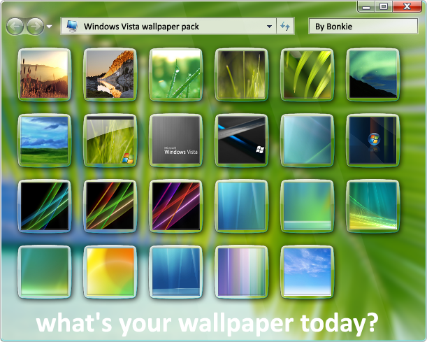 Windows Vista Wallpaper Pack By Bonkietje