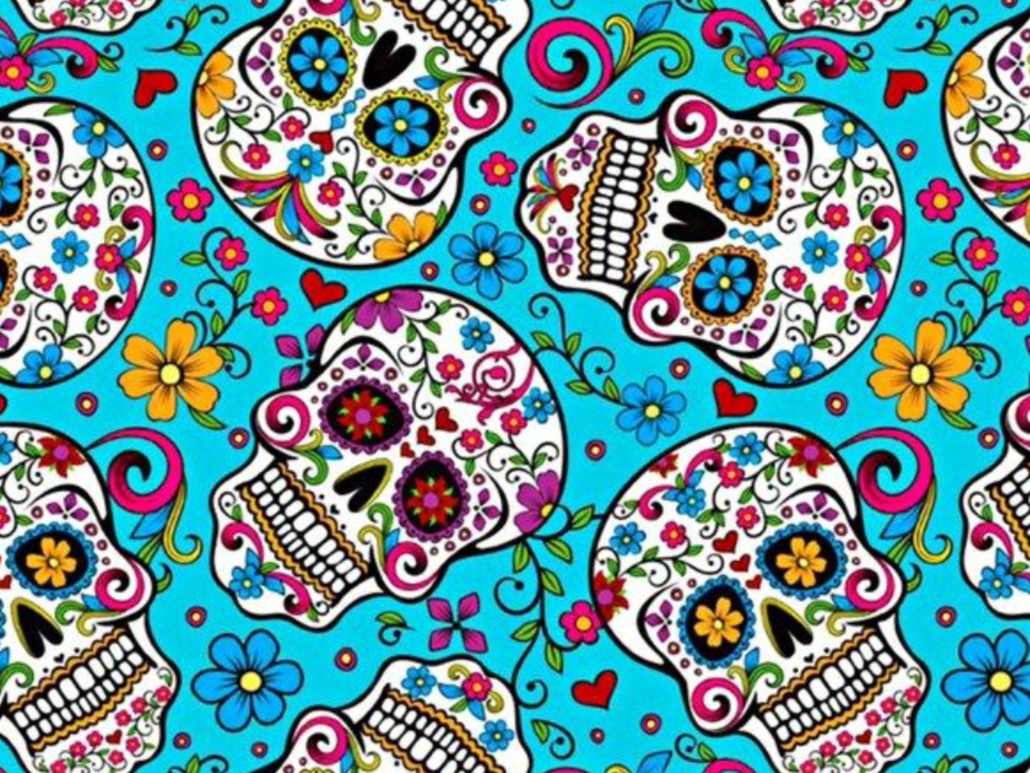 Sugar Skull Wallpaper For iPhone