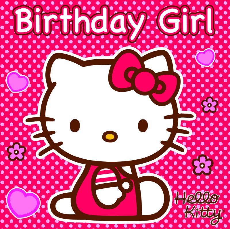 Hello Kitty Happy Birthday Wallpaper