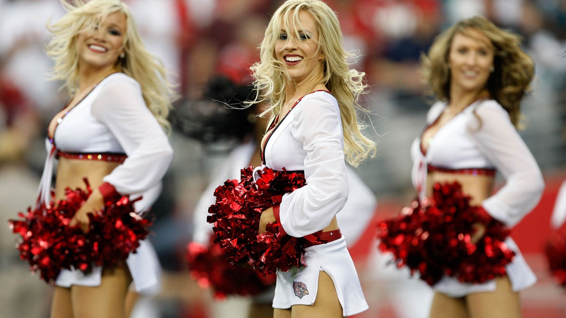 Arizona Cardinals Cheerleaders Nfl Wallpaper