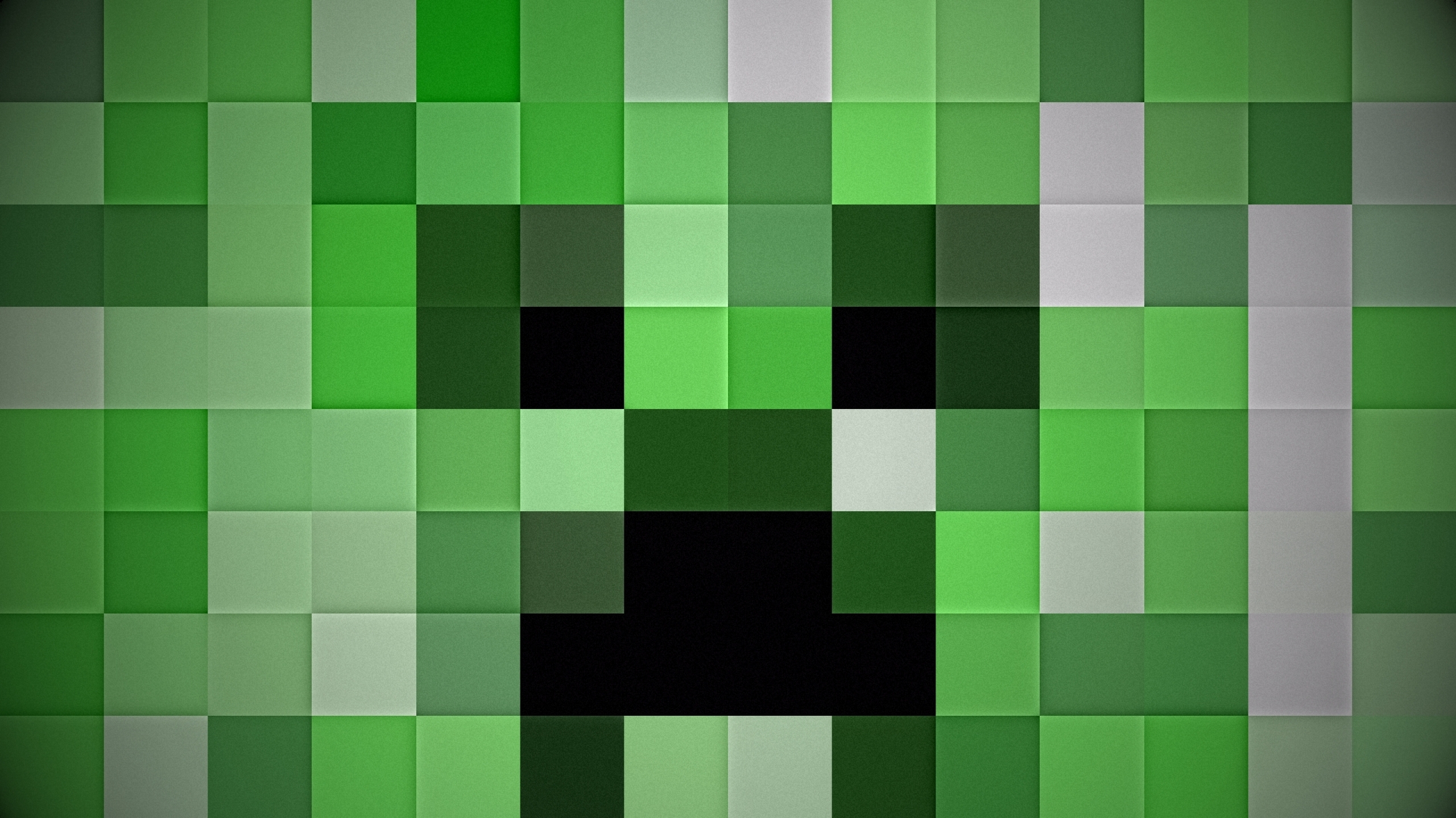 Creeper Pixels Minecraft Sprite Wallpaper Art HD
