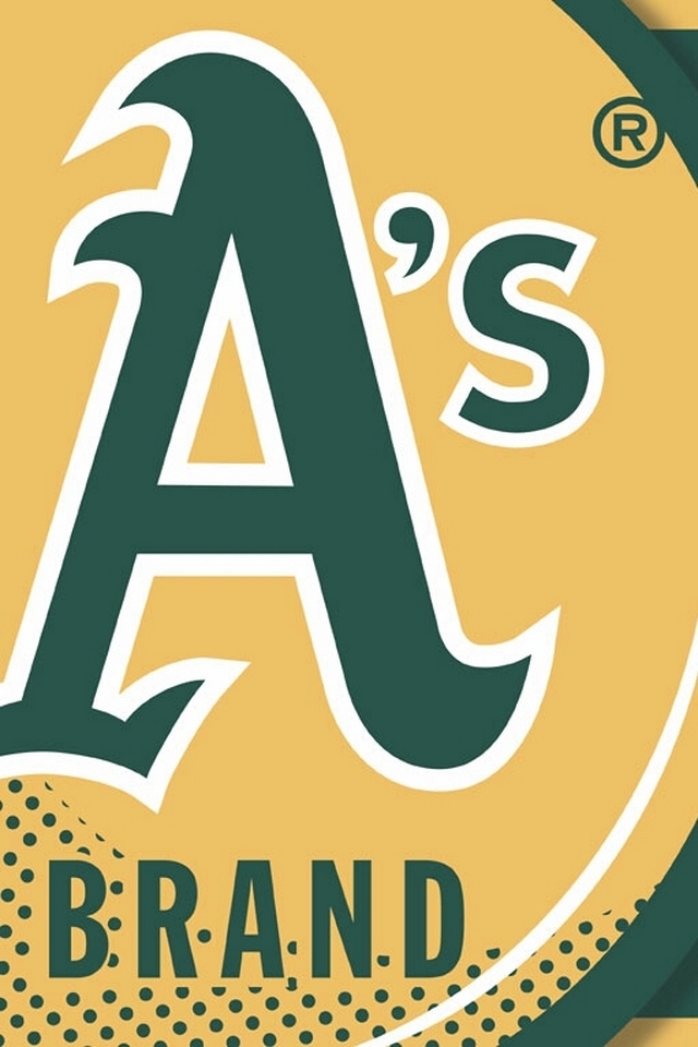 Oakland Athletics Mlb iPhone Ipod Touch Android Wallpaper