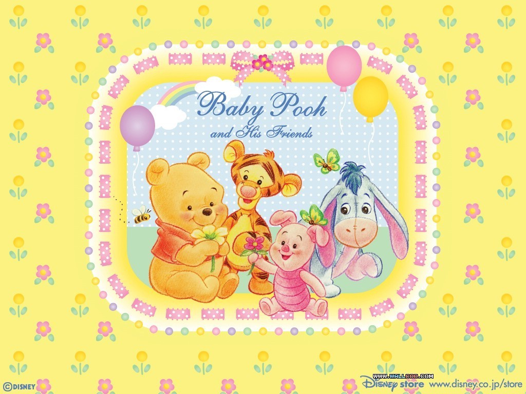 Winnie The Pooh Image Baby Wallpaper HD And
