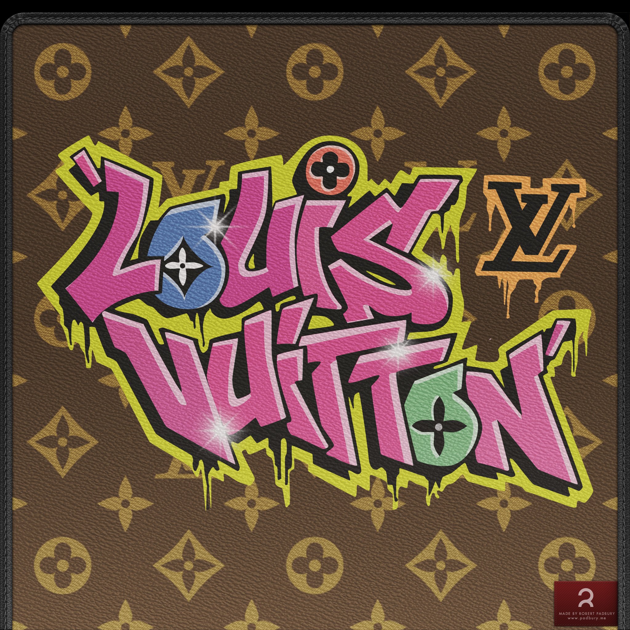 Louis Vuitton Logo Pink Louis vuitton monogram skam 2048x2048