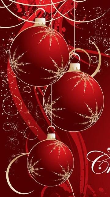 Merry Christmas Mobile Phone Wallpaper Cell Background