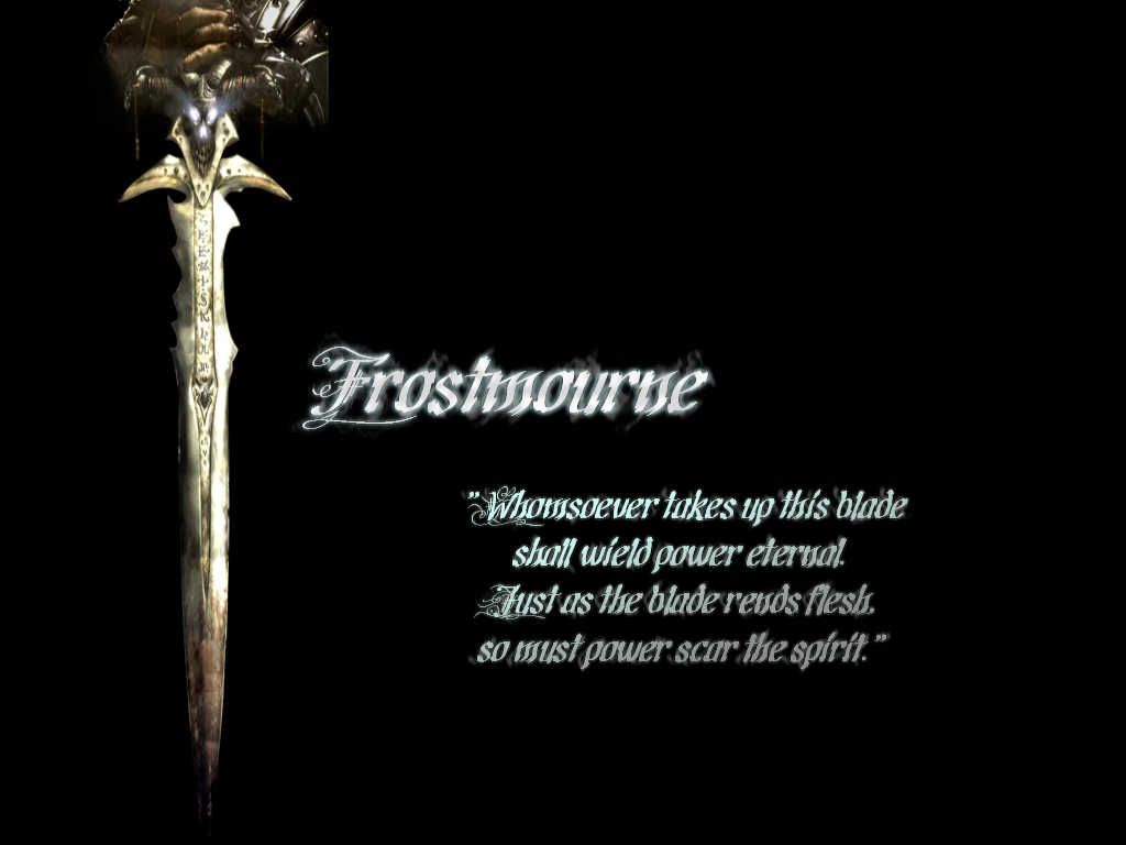 Frostmourne The Wallpaper By Obi Wan8403