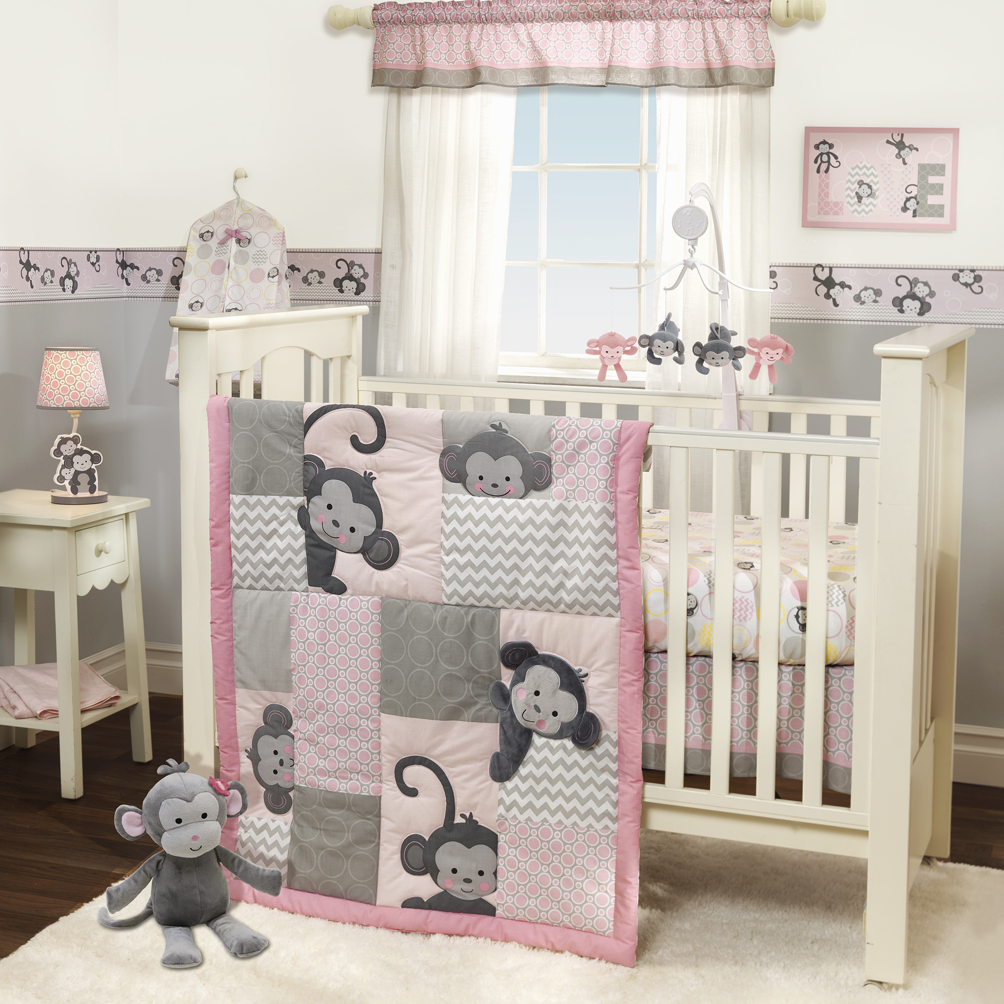 Pinkie Crib Bedding By Bedtime Originals Lambs Ivy