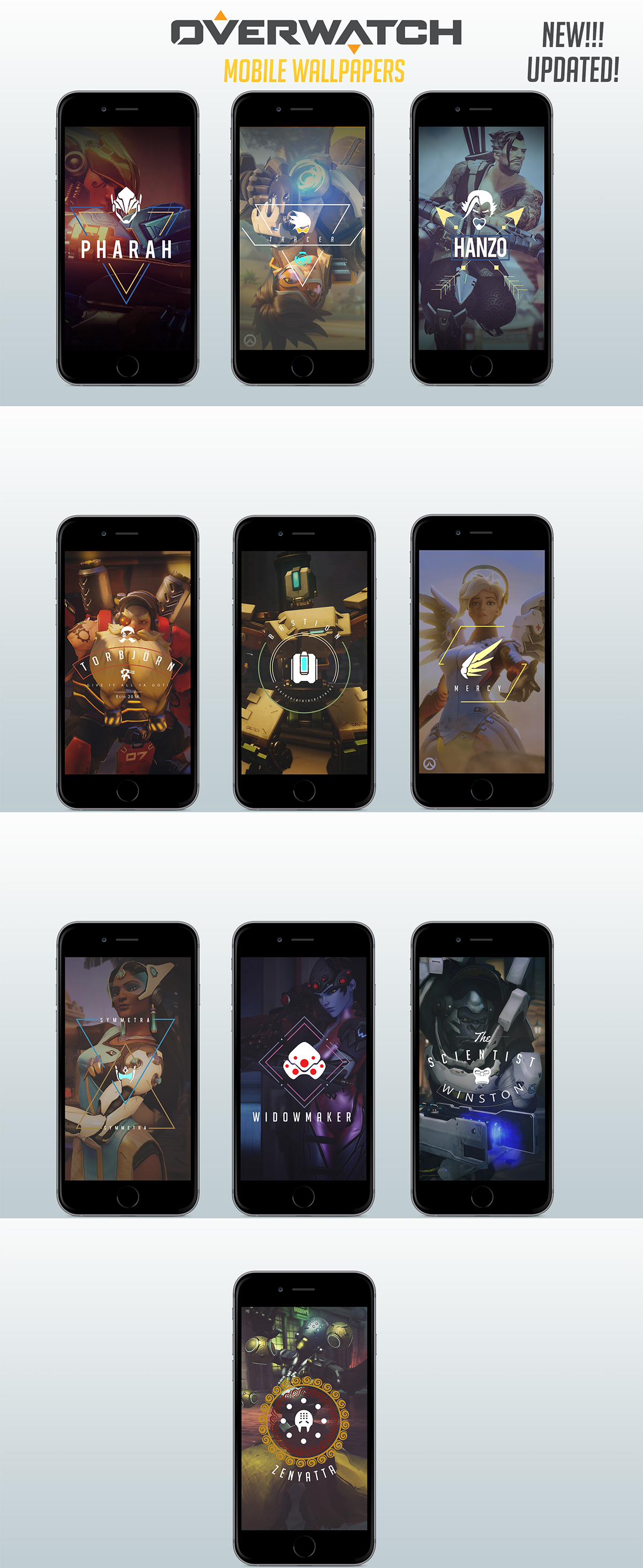 Overwatch Mobile Wallpaper Updated On