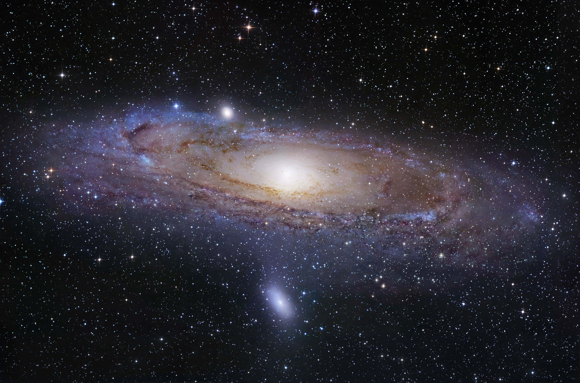 Andromeda Galaxy 4k Wallpaper