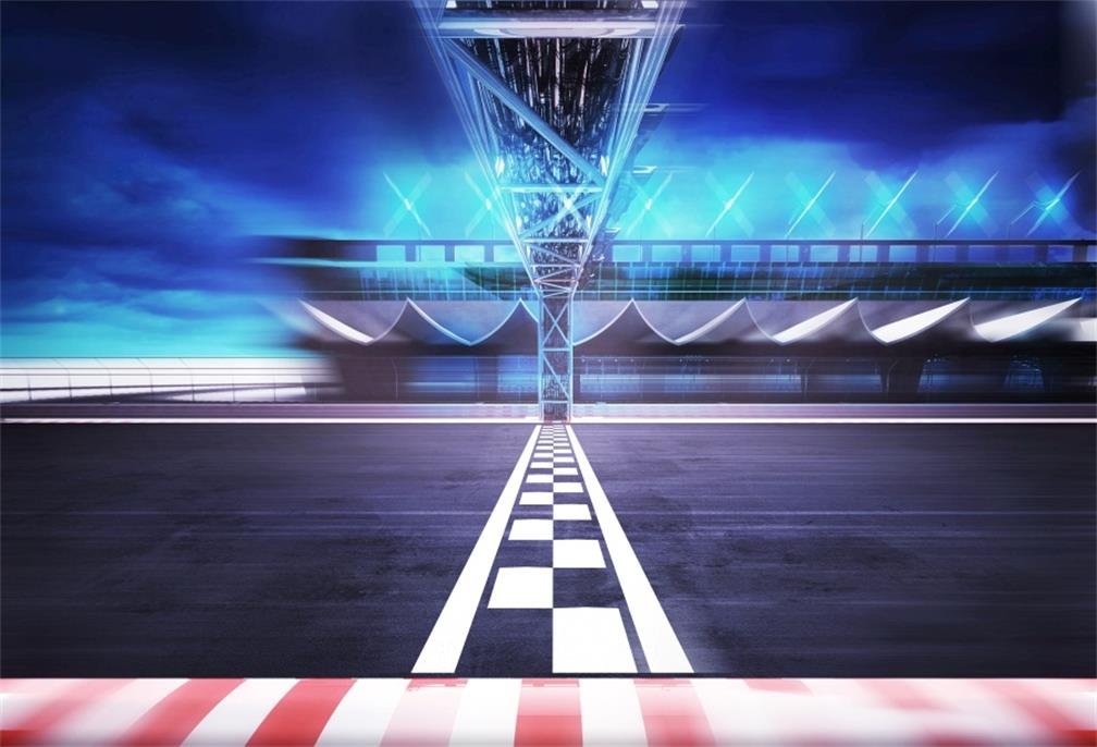 Amazon Aofoto Finish Line Race Track Background Motion