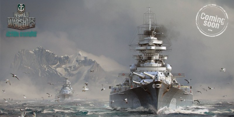 World of Warships Schlachtschiff Bismarck gesichtet