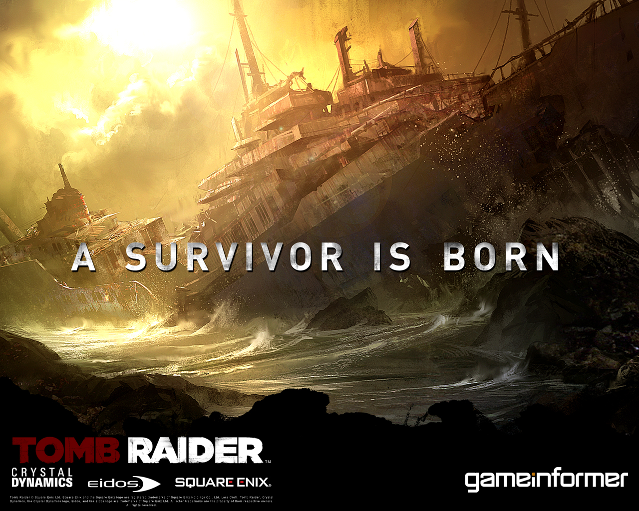 Official Tomb Raider Wallpaper Features Gameinformer