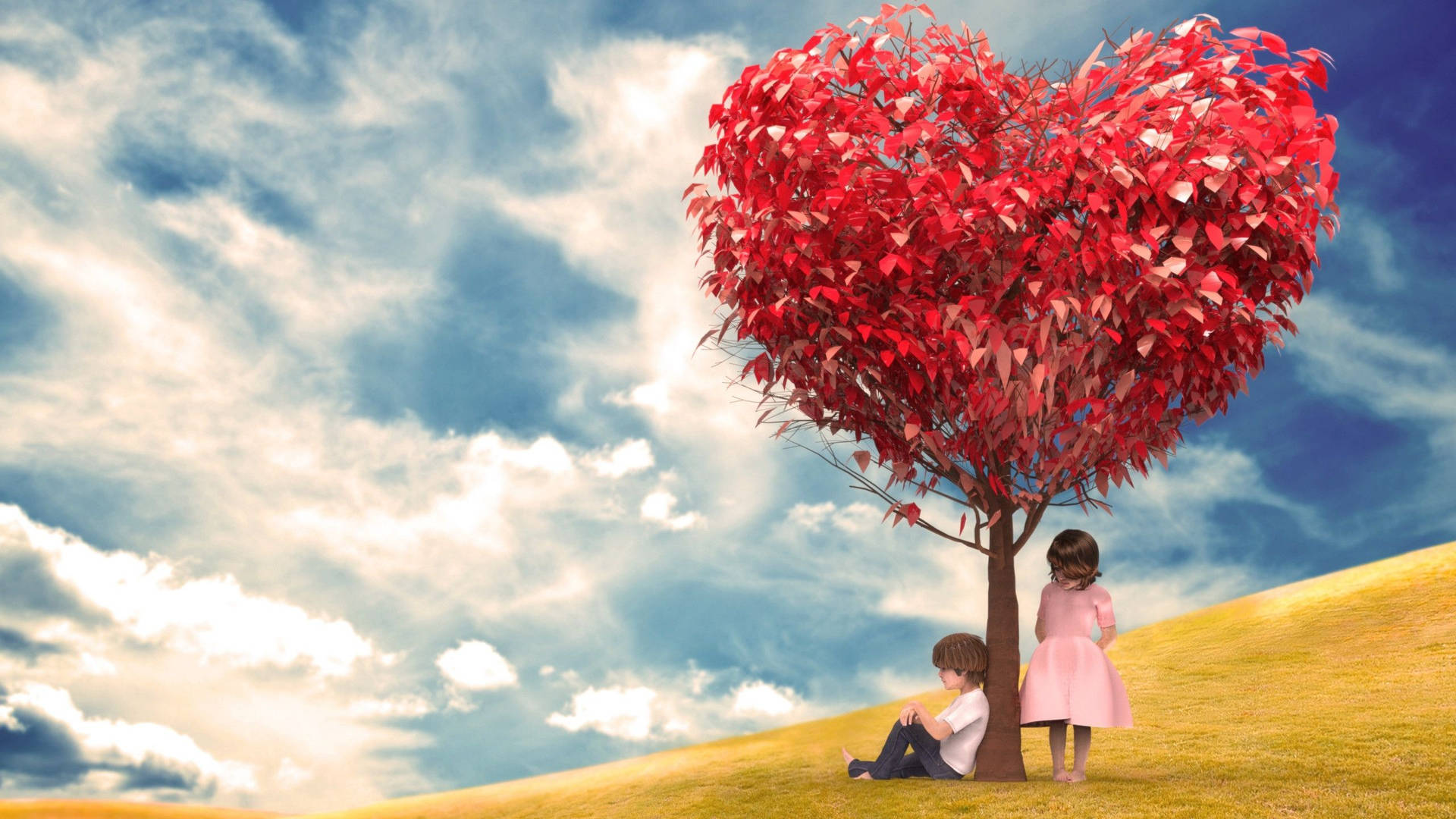 Romantic Love Wallpaper