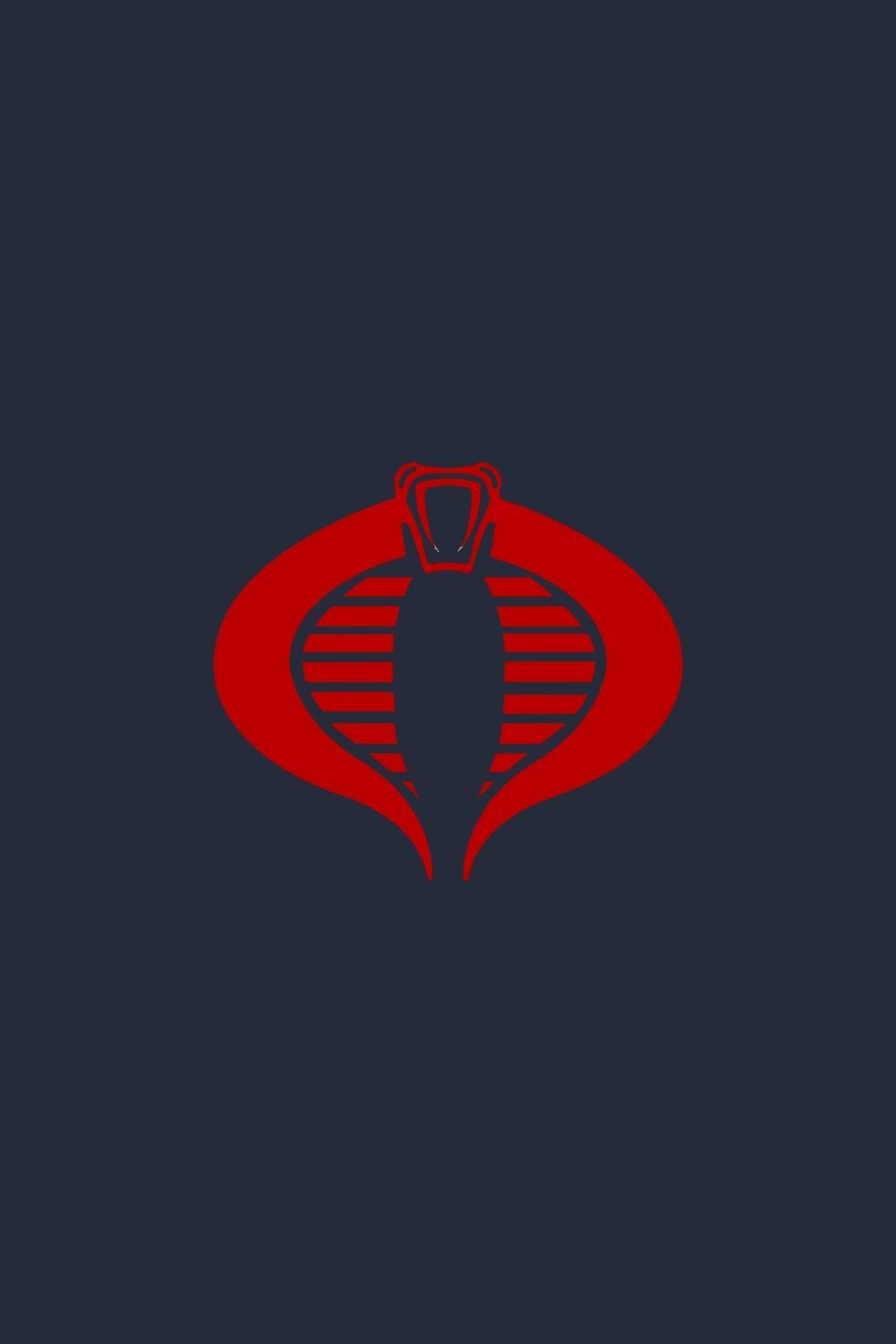 Gi Joe Cobra Enemy Logo In Art