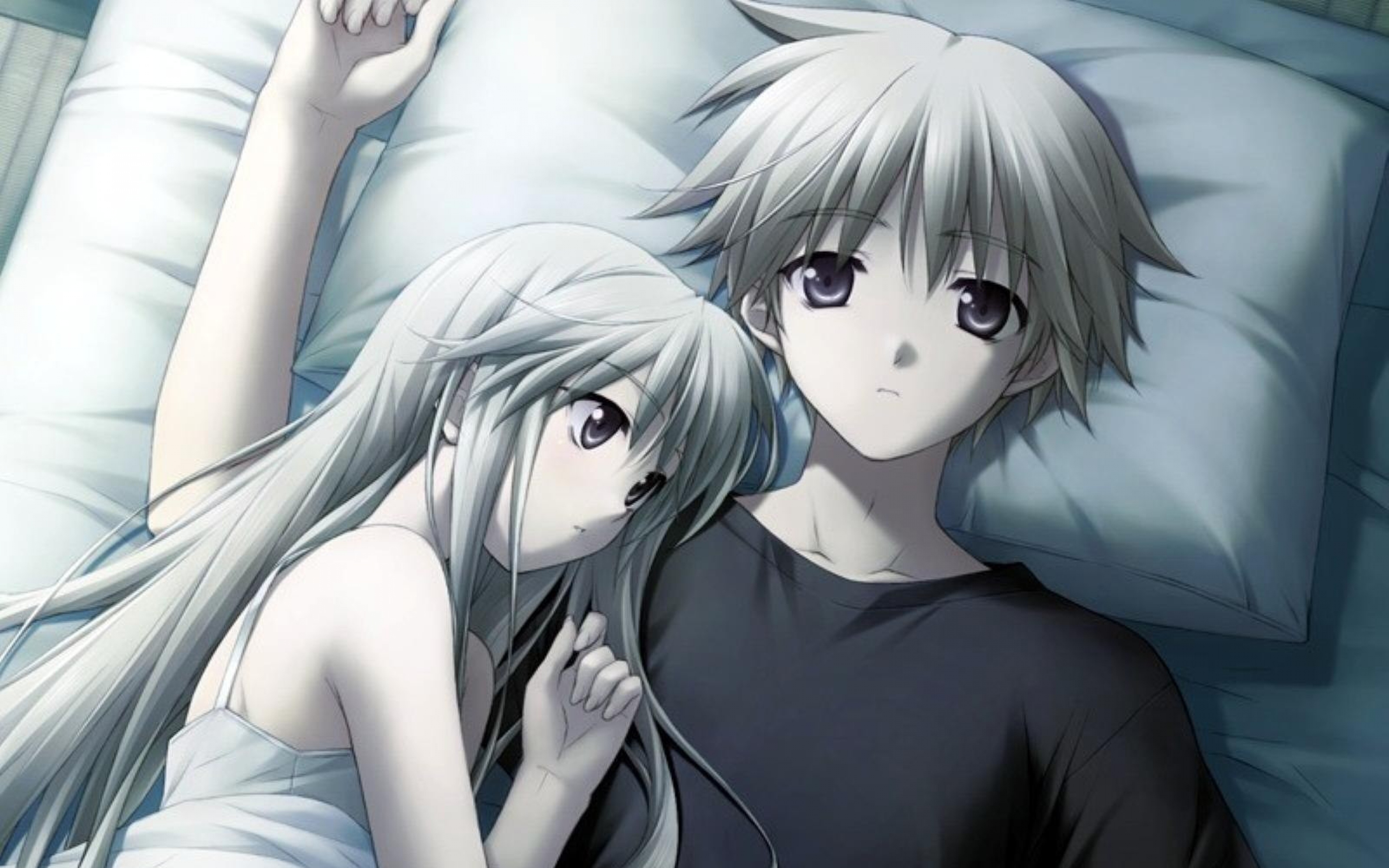 Free download Download Wallpaper 3840x2400 anime couple love bed Ultra HD  4K HD [3840x2400] for your Desktop, Mobile & Tablet | Explore 47+ Anime  Couple Wallpaper HD Website | Sweet Couple Anime