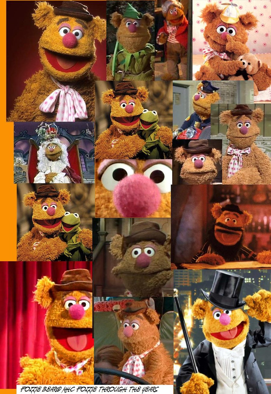 Fozzie Bear Through The Years By Rumtar