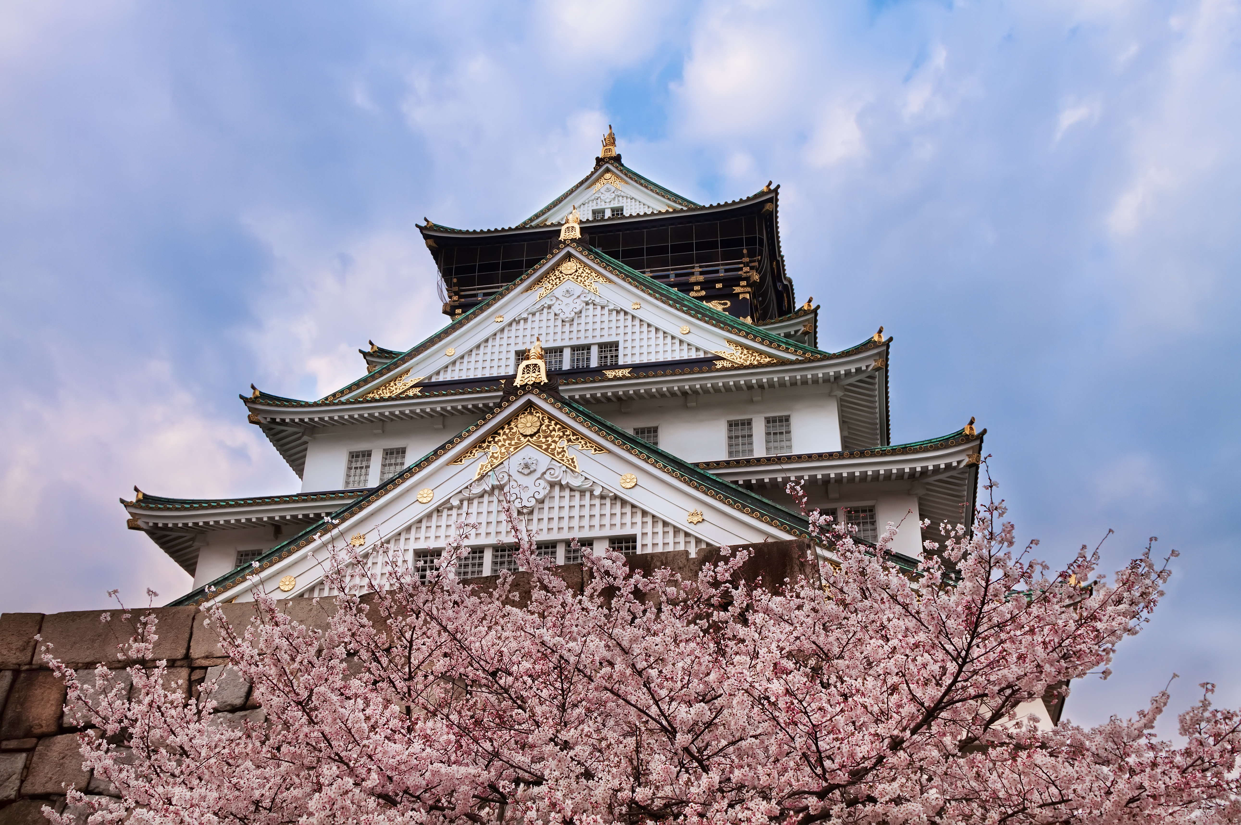 Osaka Castle Wallpaper And Background Image