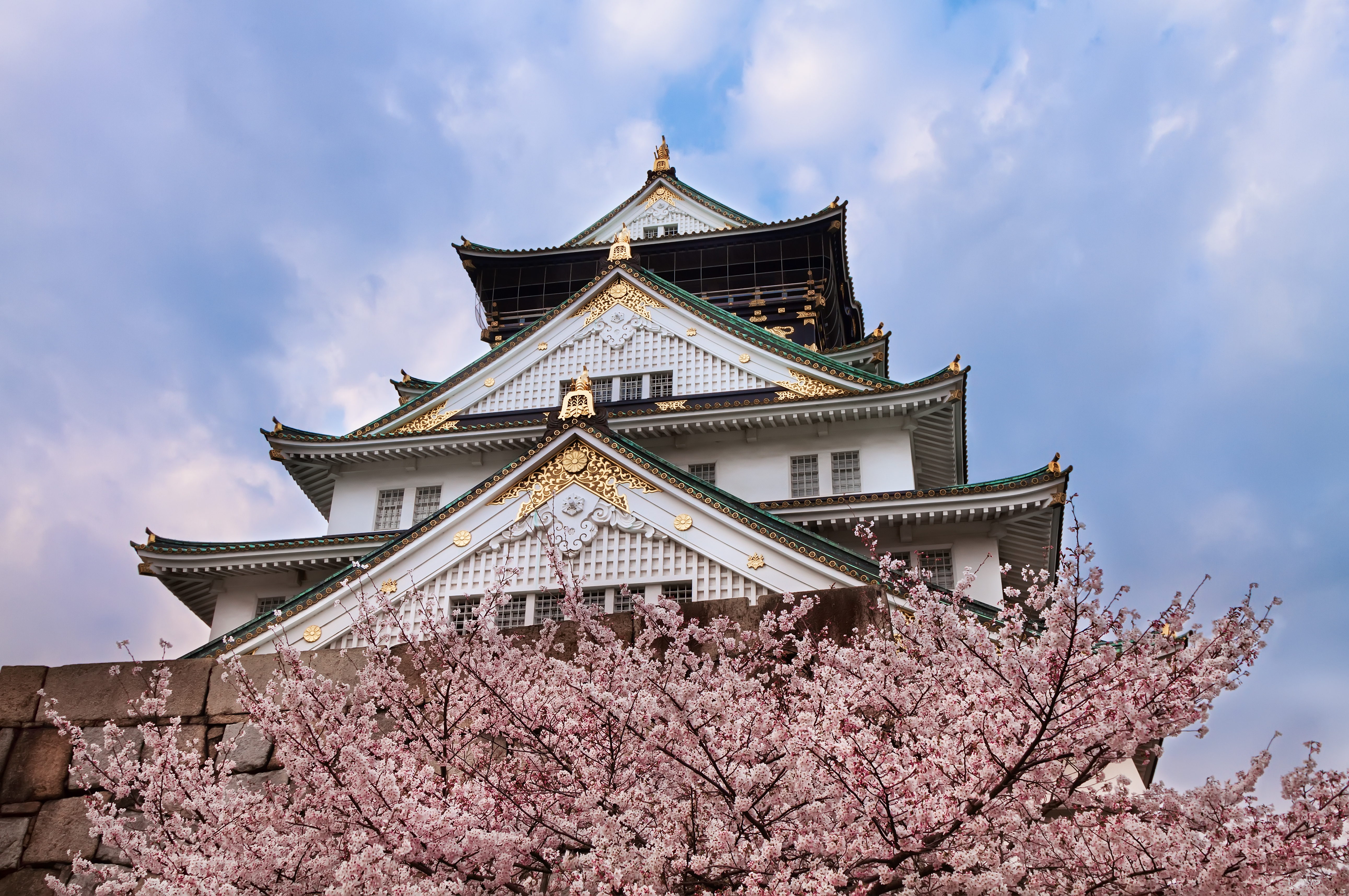Osaka Castle Wallpaper And Background Image Net