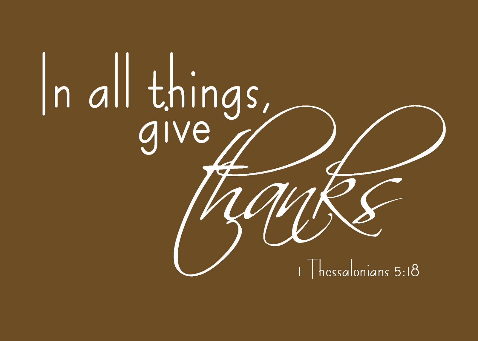 Give Thanks Wallpaper Top Background