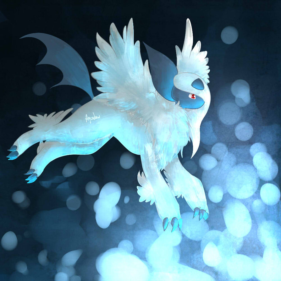 Mega Absol By Watertrack