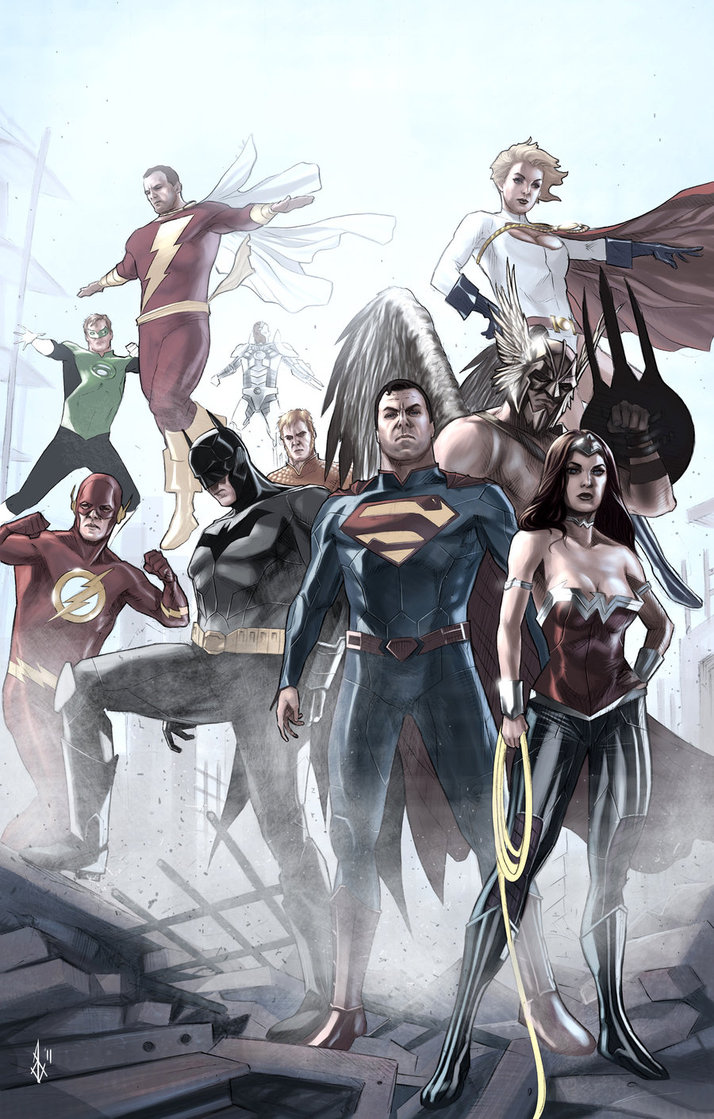 New Justice League By Benttibisson