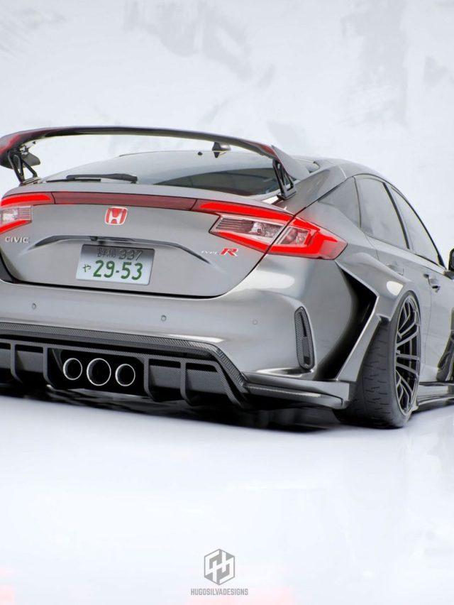 New 2023 Honda Civic Type R gets JDM Widebody styling with CGI