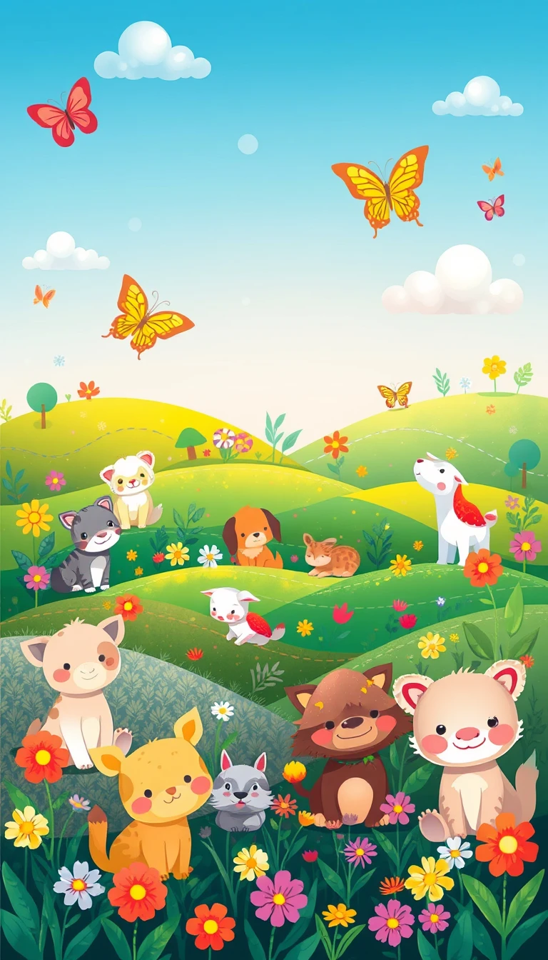 Cute Animal Background