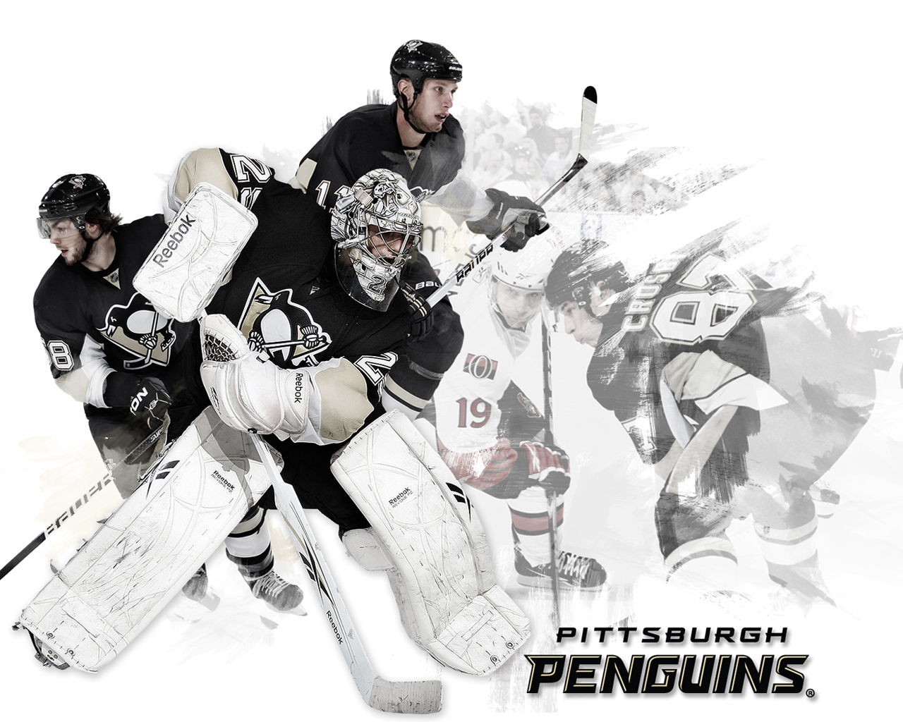 Letang Staal Pittsburgh Penguins Wallpaper