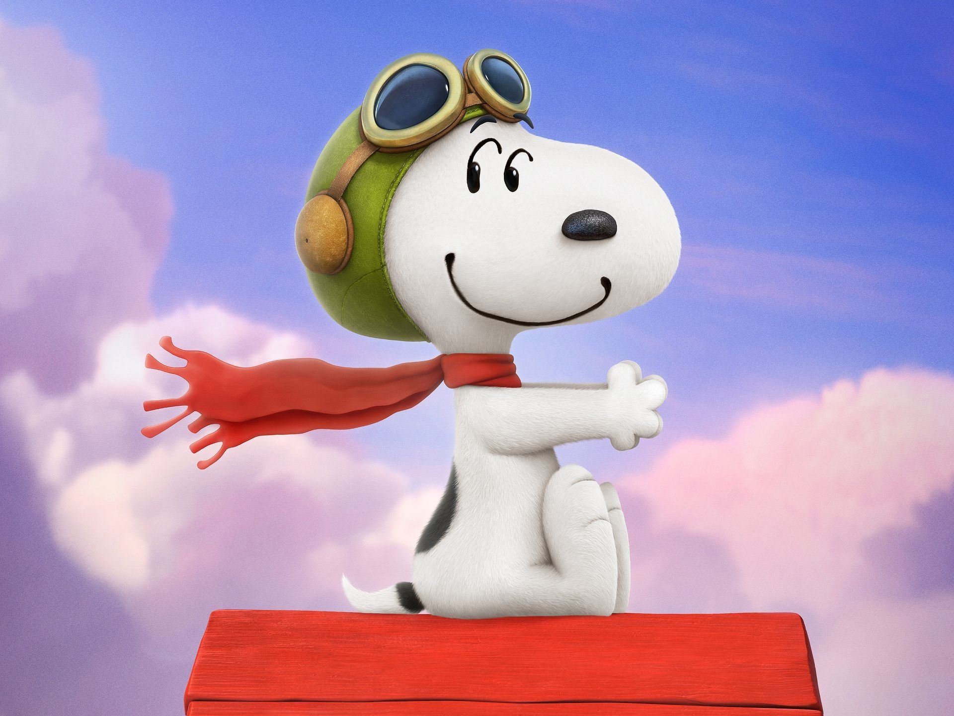 Snoopy As The Red Baron HD Wallpaper Background Image