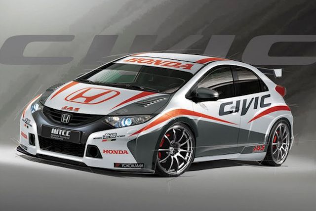 Racing Honda Civic Wtcc World Touring Cup Championship