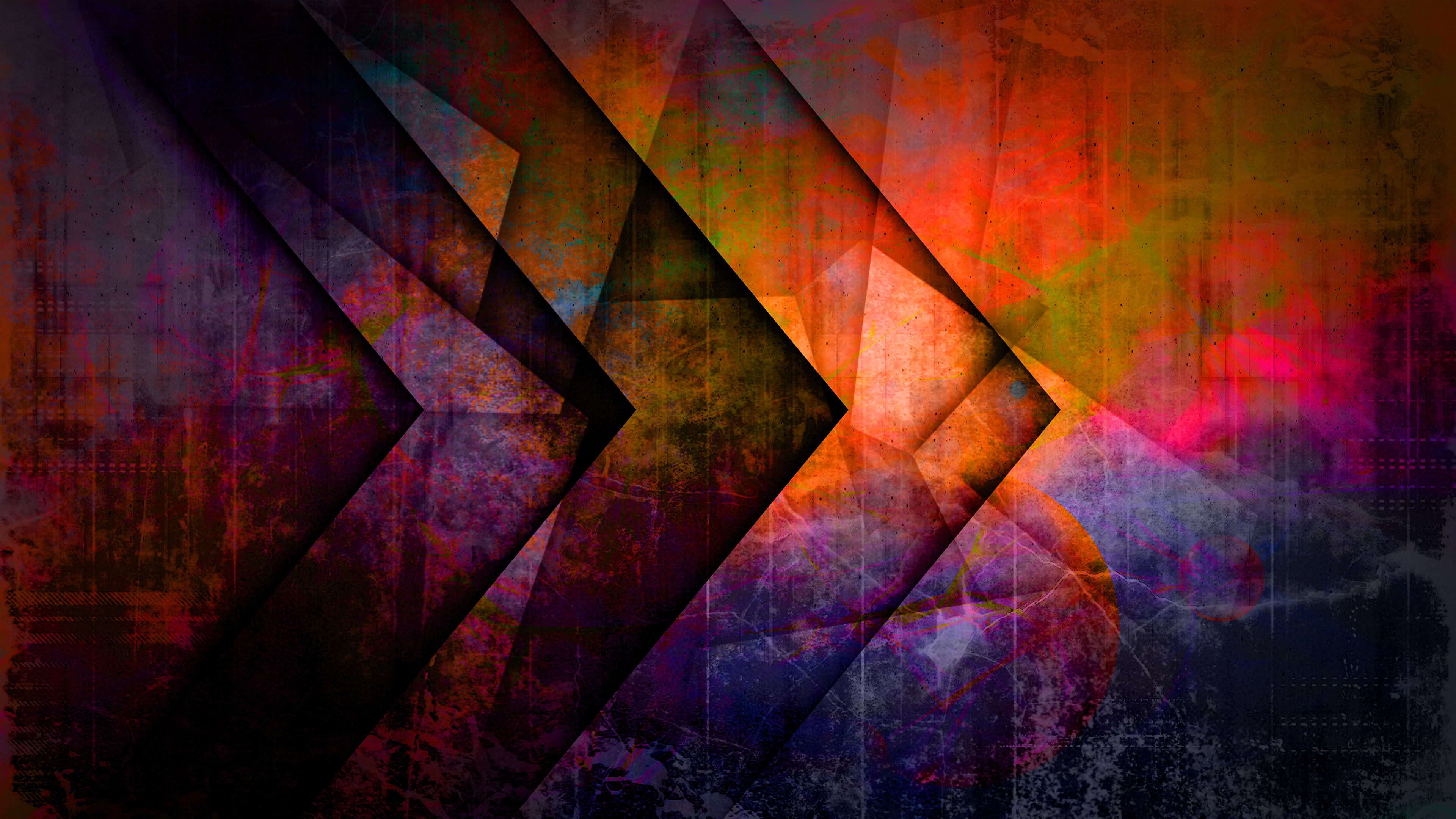 Colorful Texture 4k HD Abstract Wallpaper