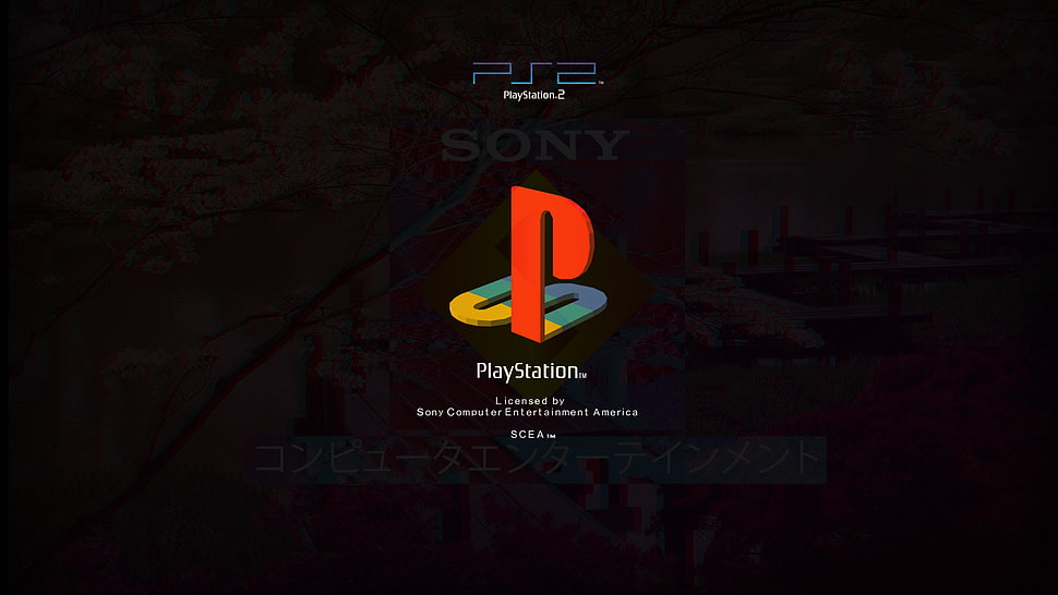 Playstation Logo Play Station Sony Vaporwave HD