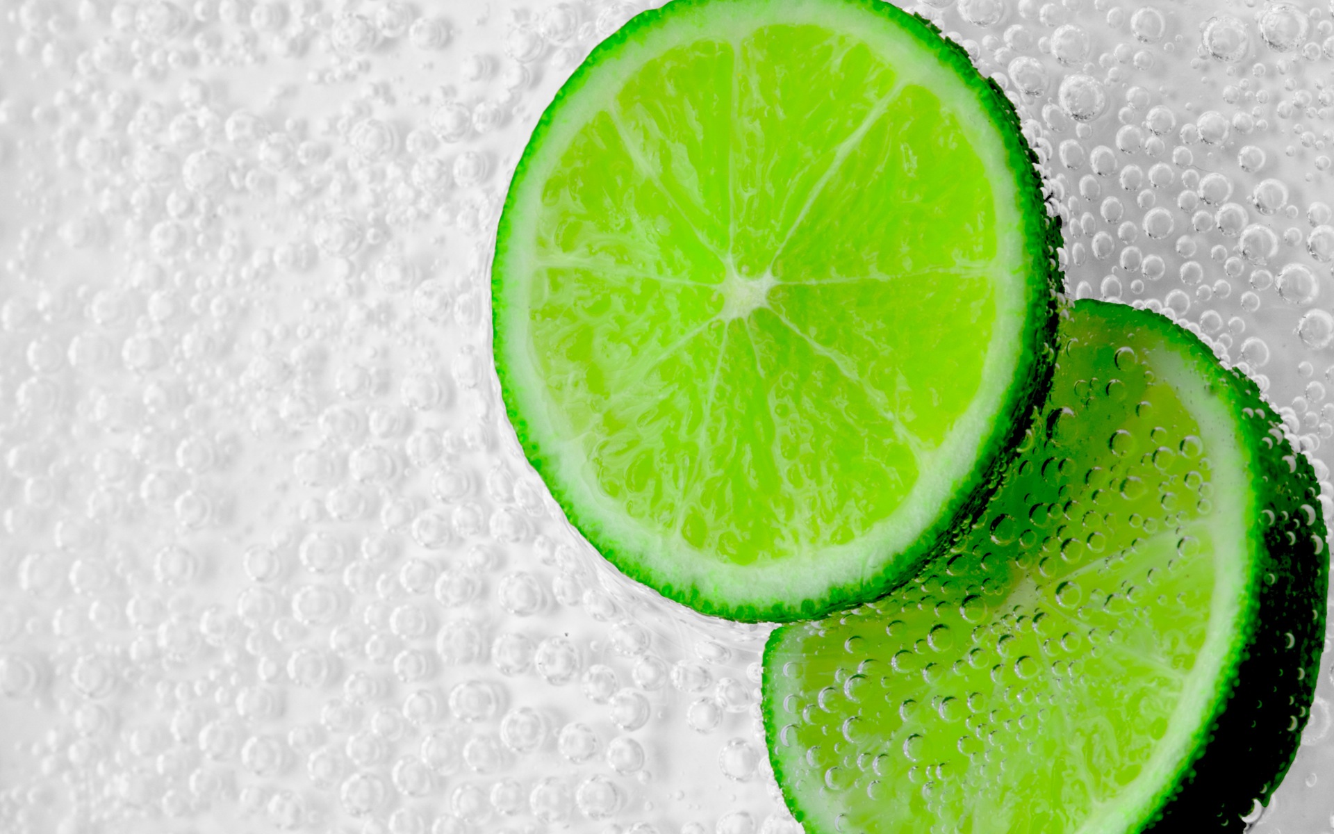 Green Citrus Wallpaper Background Hd