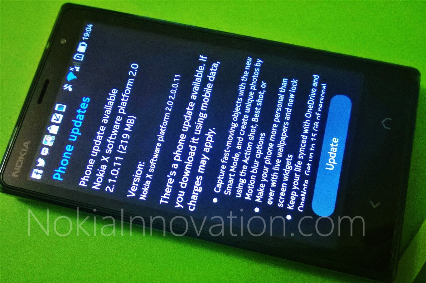 Update Has Been Rolled Out For Nokia X2 Which Brings Live Wallpaper