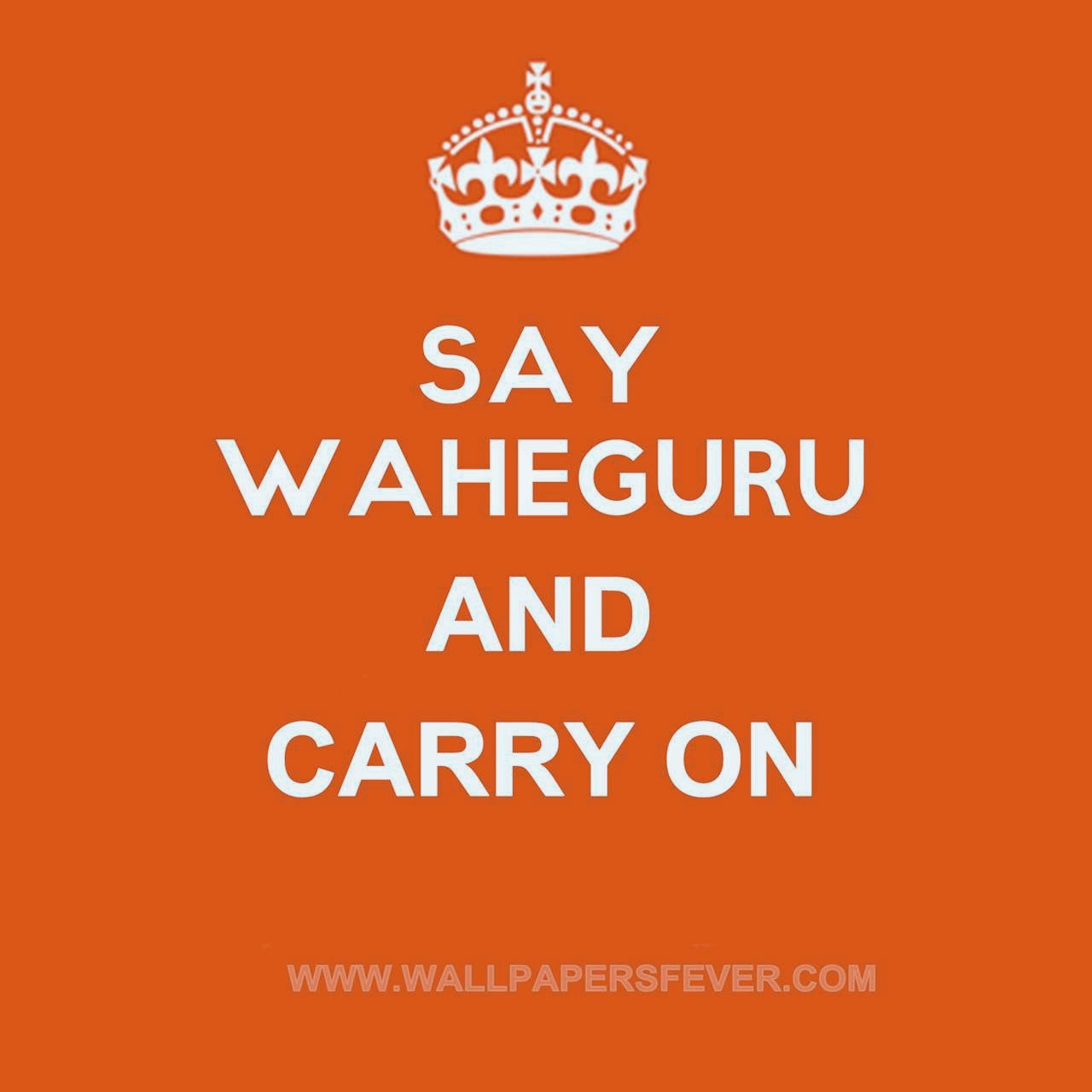 Waheguru Wallpaper HD Image