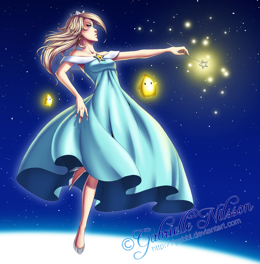 Rosalina Melody Of The Stars By Gabbi Customization Wallpaper Fantasy